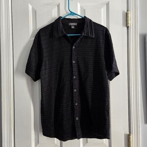Kenneth Cole Reaction Black Large Men's Shirt
